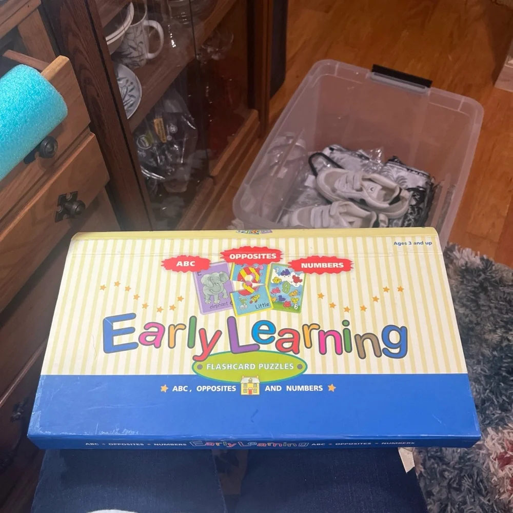 Early Learning Flashcard Puzzles - ABC, Numbers, Opposites